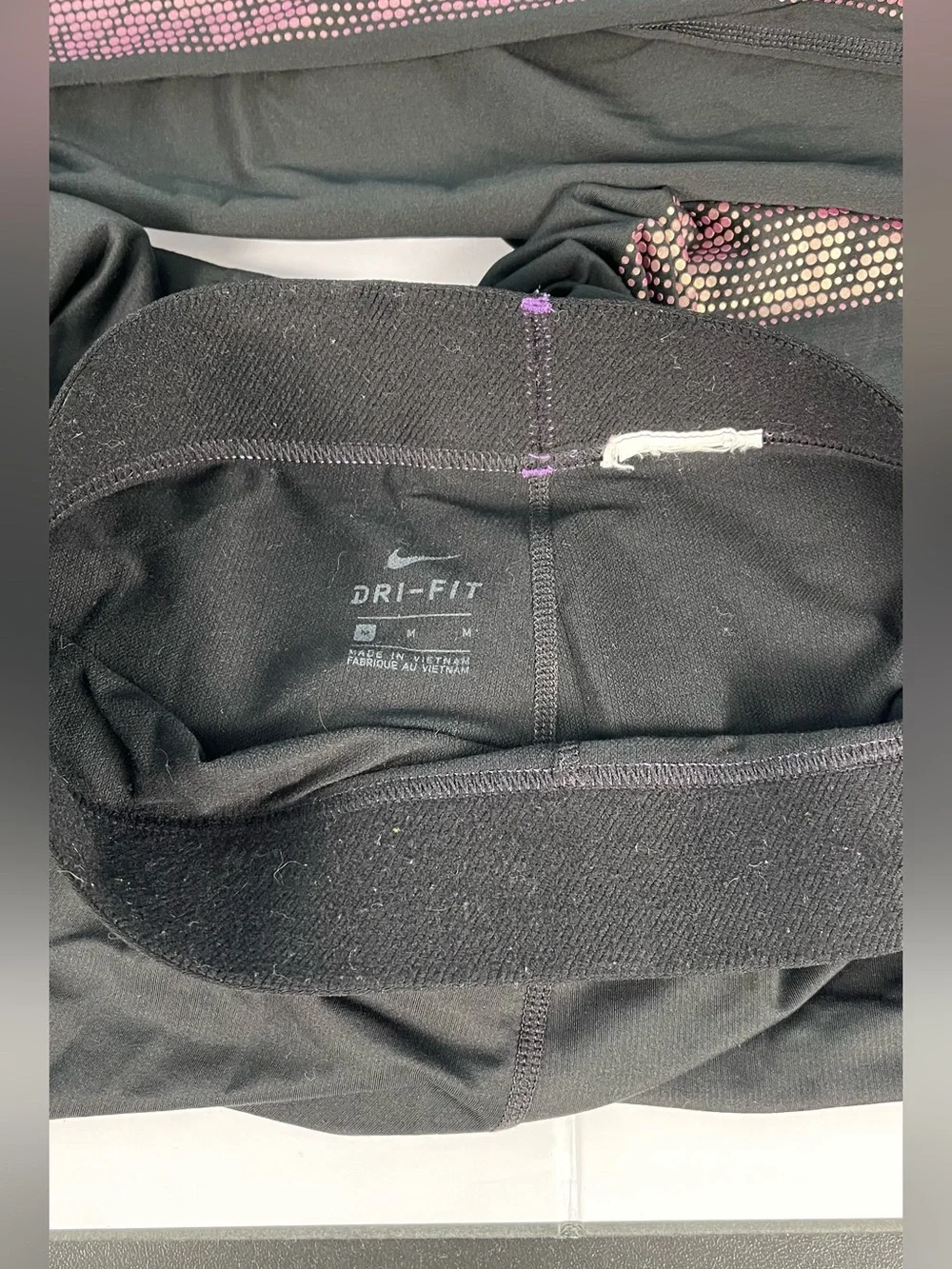 NIKE PRO “NERIEDS” tights & matching quarter zip pullover SET!! Size Medium
